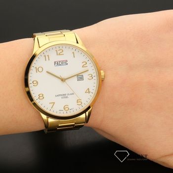 Męski zegarek Pacific Sapphire S1047 GOLD (5).jpg